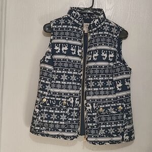 Women's St. John's Bay, Winter Vest With Pockets, Size S